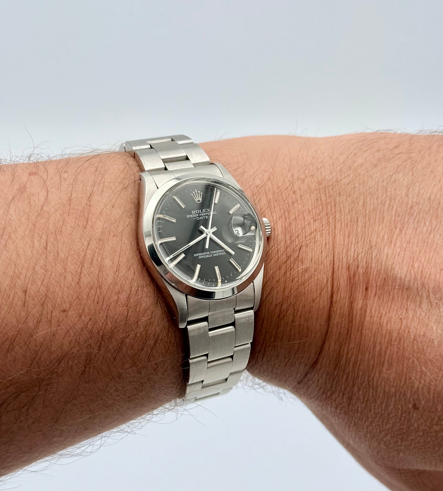 **SOLD**Rolex Oster Perpetual Date. Ref 15000 circa 1982