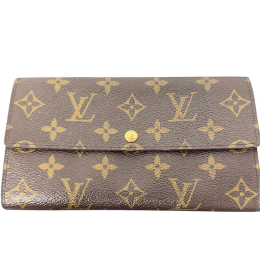 Louis Vuitton Envelope Long Wallet Monogram