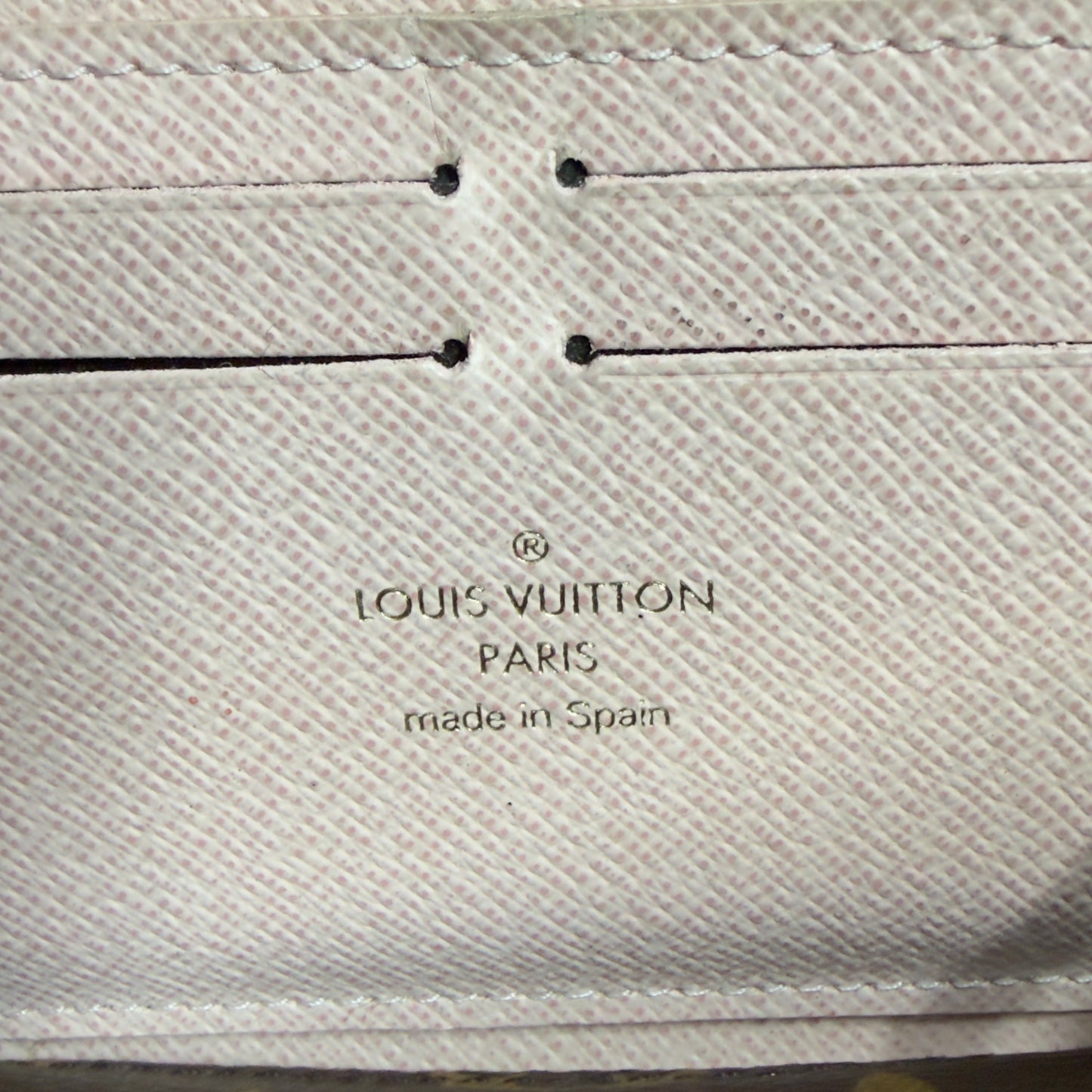 Louis Vuitton Clemence Rose Wallet / Purse (M61298)