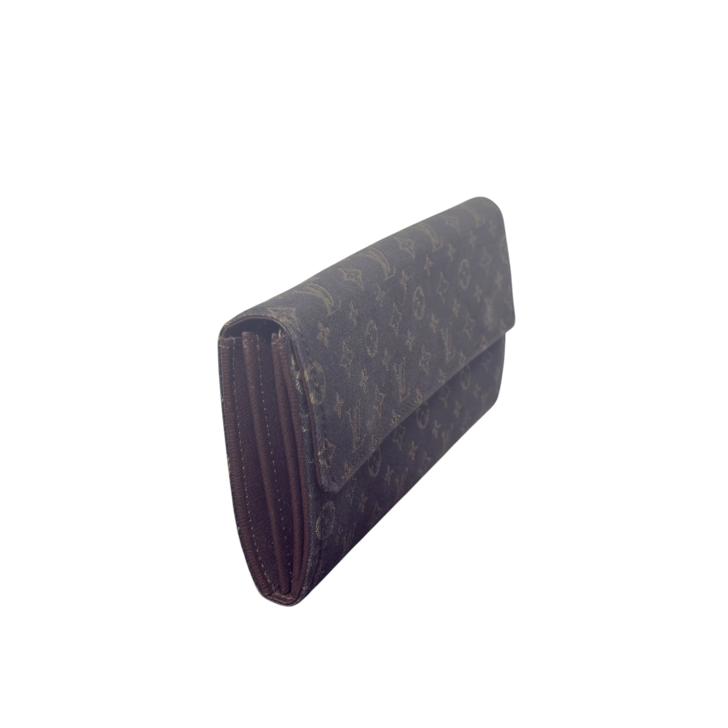 Louis Vuitton Sarah Wallet, Monogram Mini Lin Canvas