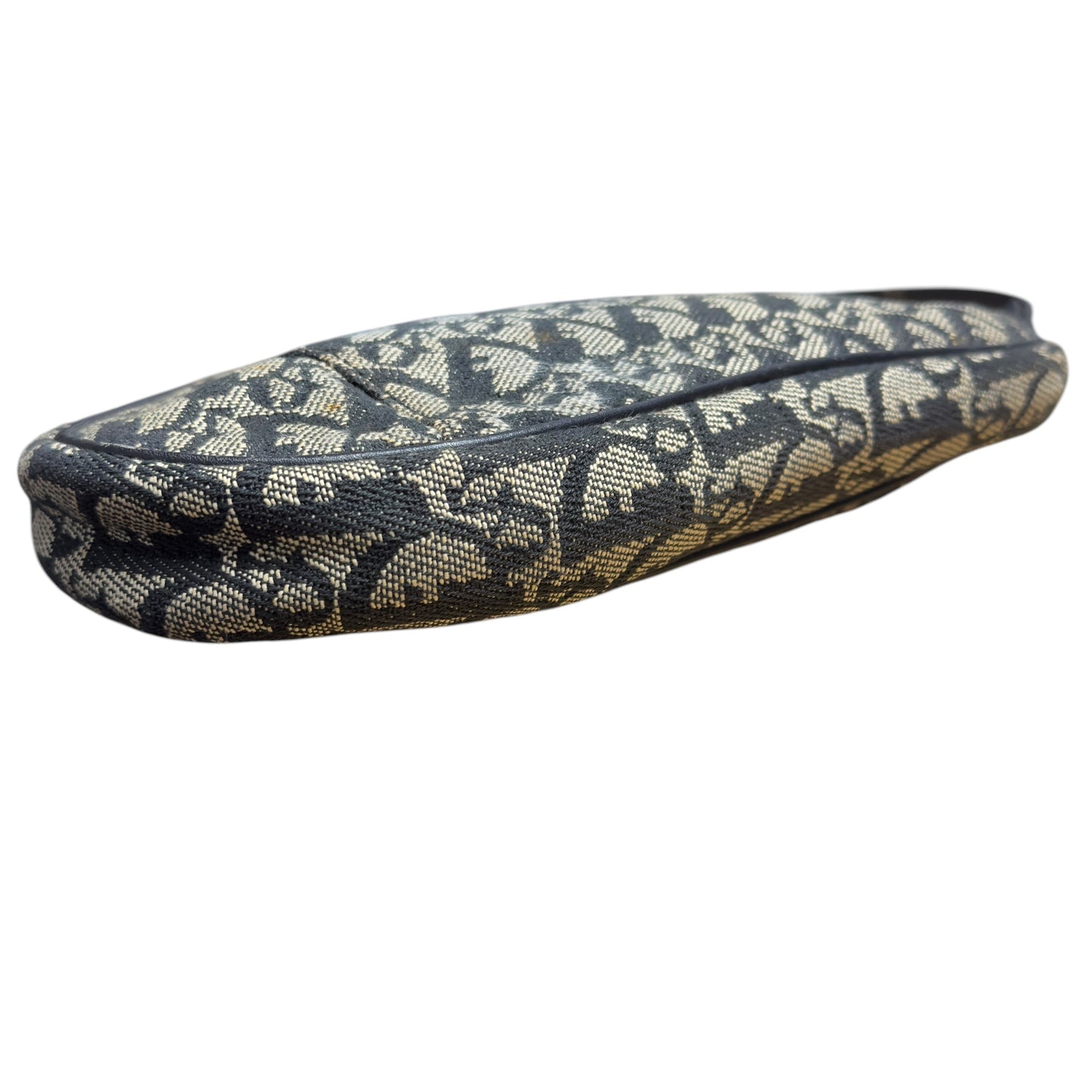 Christian Dior Trotter Canvas Saddle Pochette
