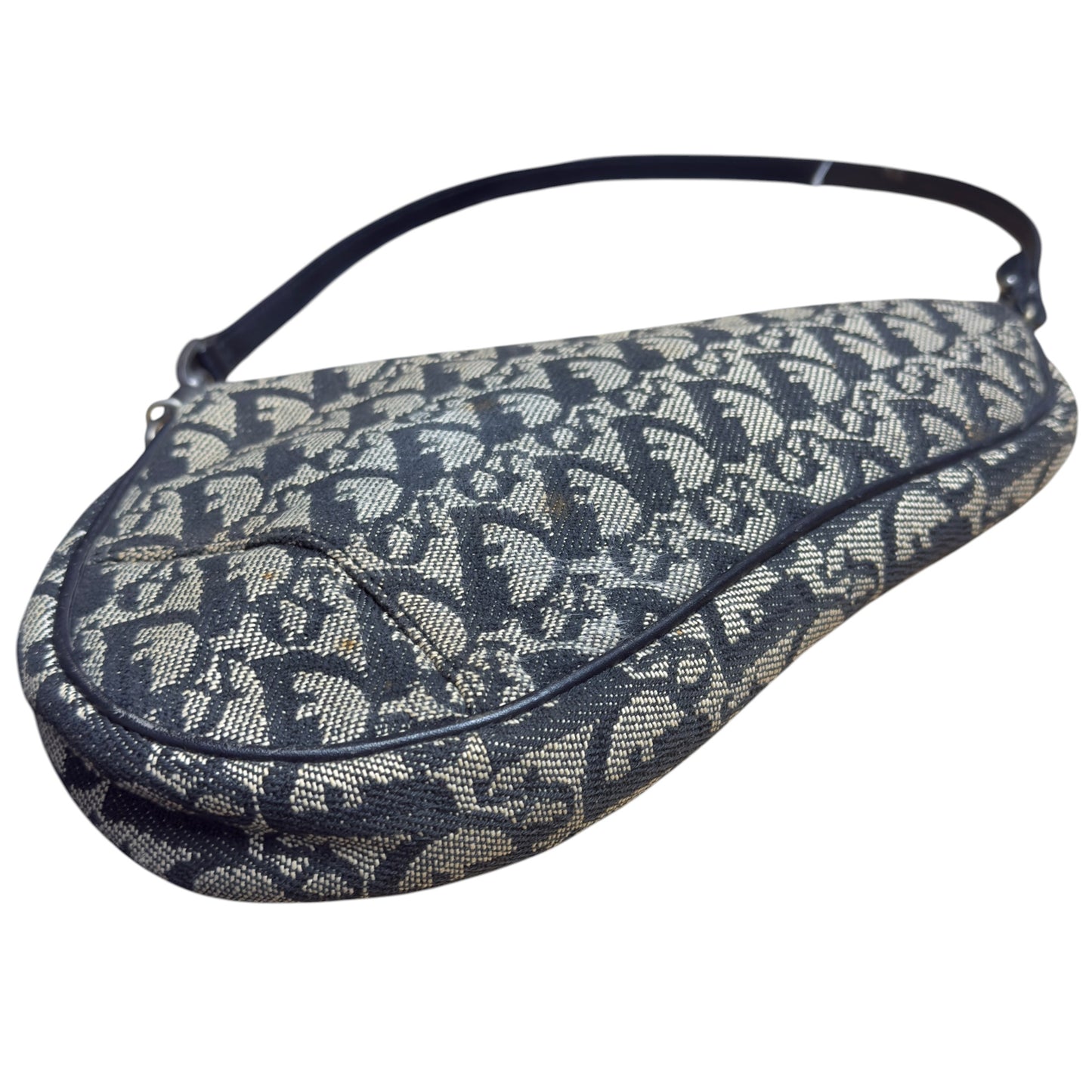 Christian Dior Trotter Canvas Saddle Pochette