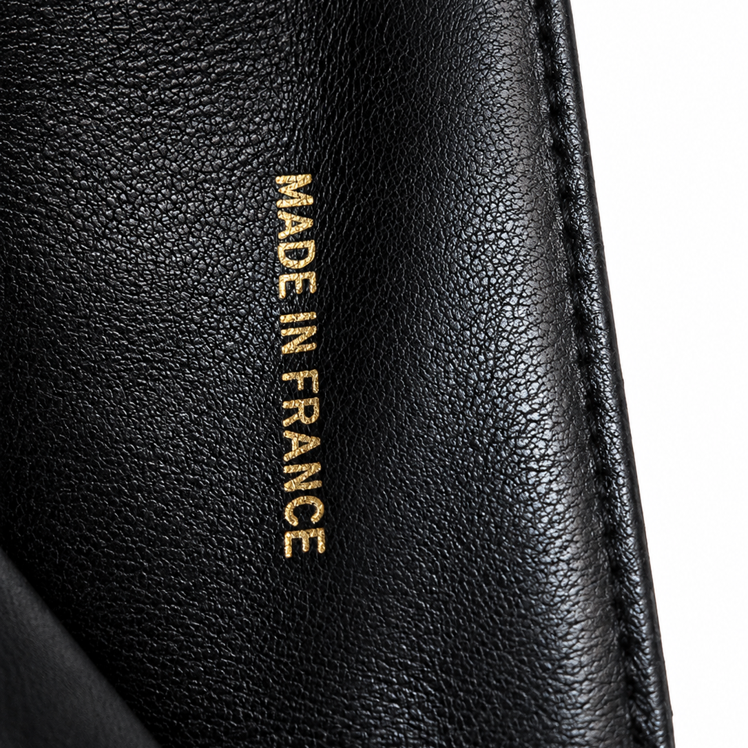 Chanel Quilted Leather Folding Wallet