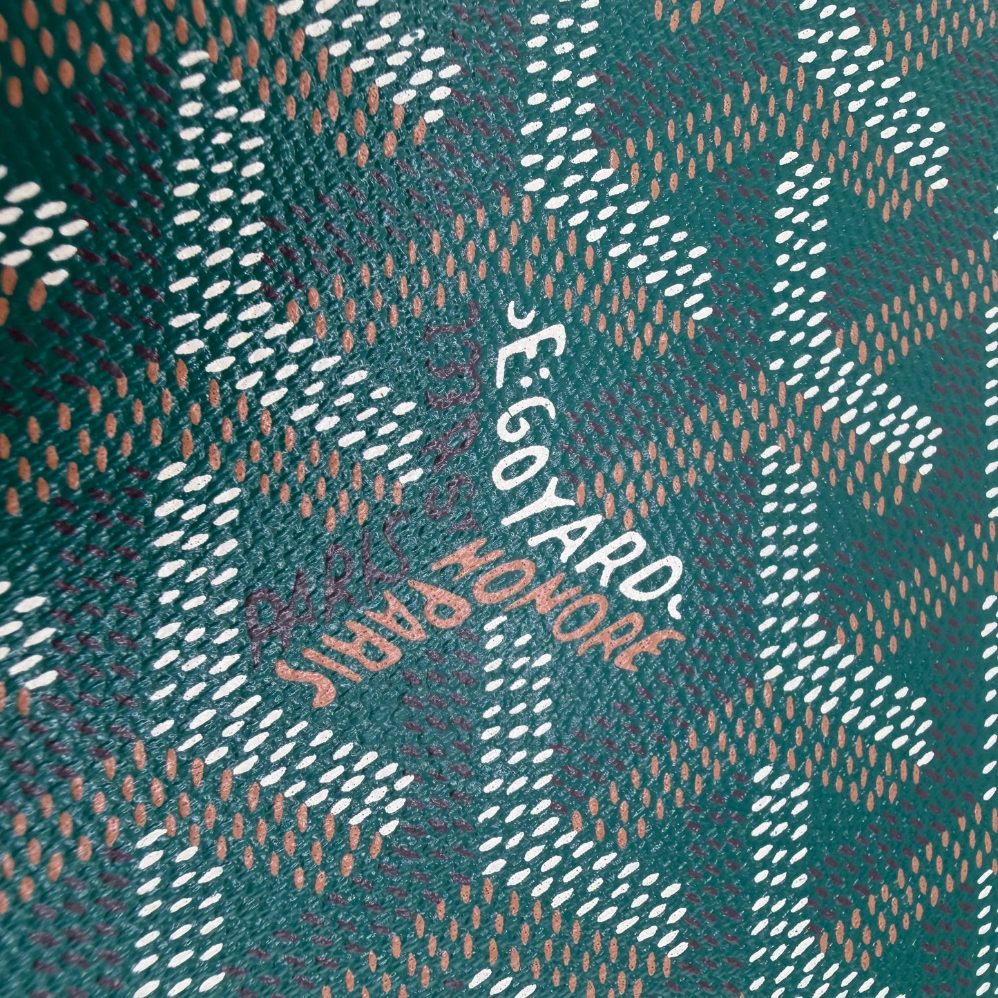 Goyard Goyardine Senat MM Coated Canvas Clutch Bag