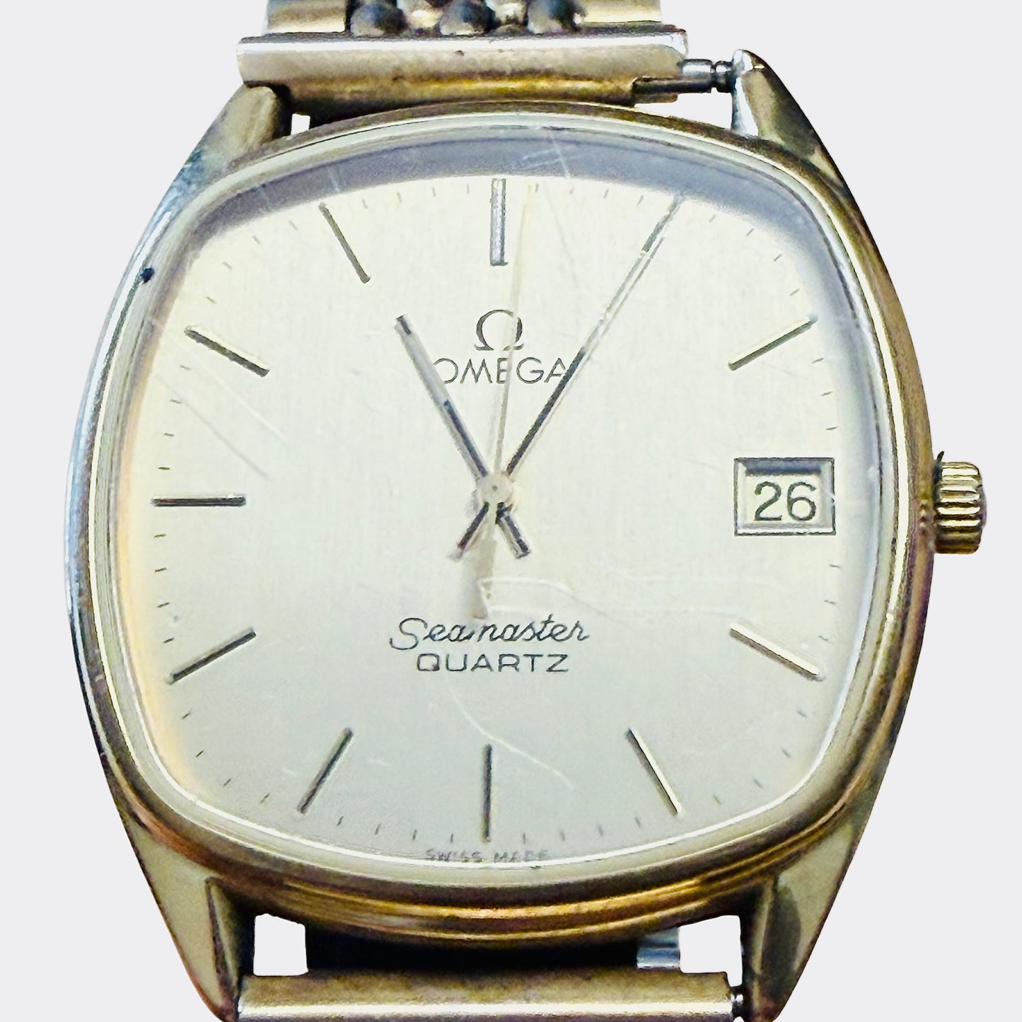 **SOLD**Omega Seamaster Vintage 1337 Gold Plated (Circa 1980 - 1989)
