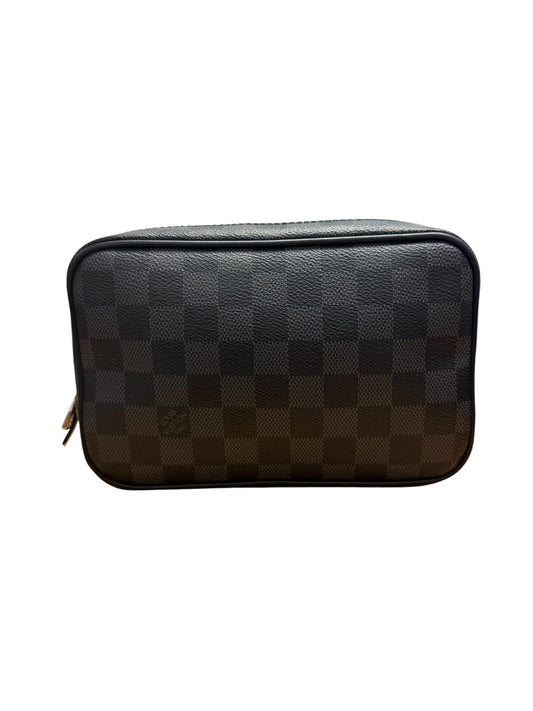 **SOLD** Louis Vuitton Damier Graphite Canvas Toilet Pouch PM
