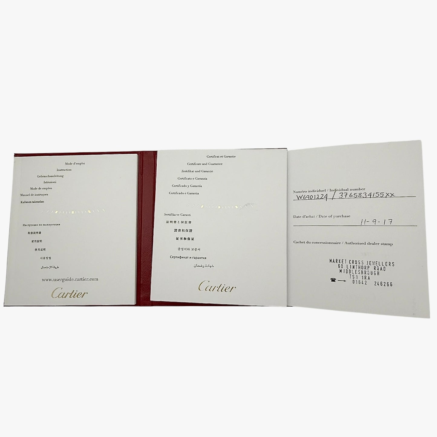 Cartier Ballon Bleu W69012Z4 / 3765 (2017 Model)