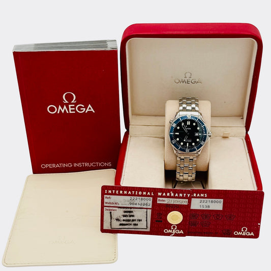 **SOLD** Omega Seamaster Professional 2221.80.00 2009 Model