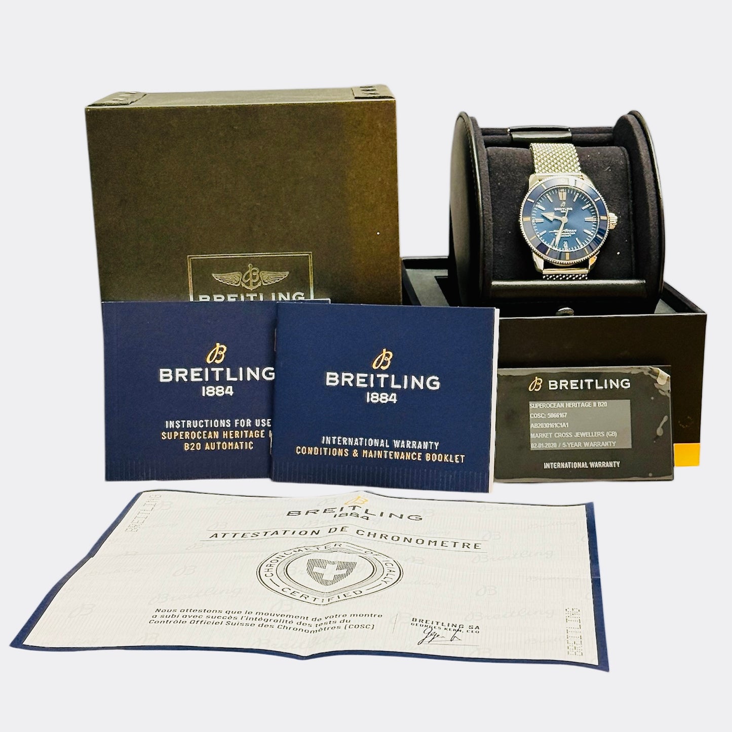 **SOLD**Breitling Super Ocean Heritage II B20 (2020 Model)