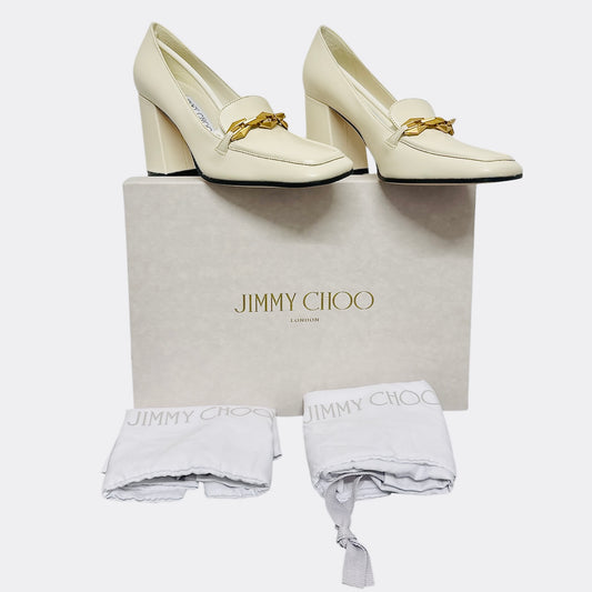 Jimmy Choo Diamond White Tilda 85