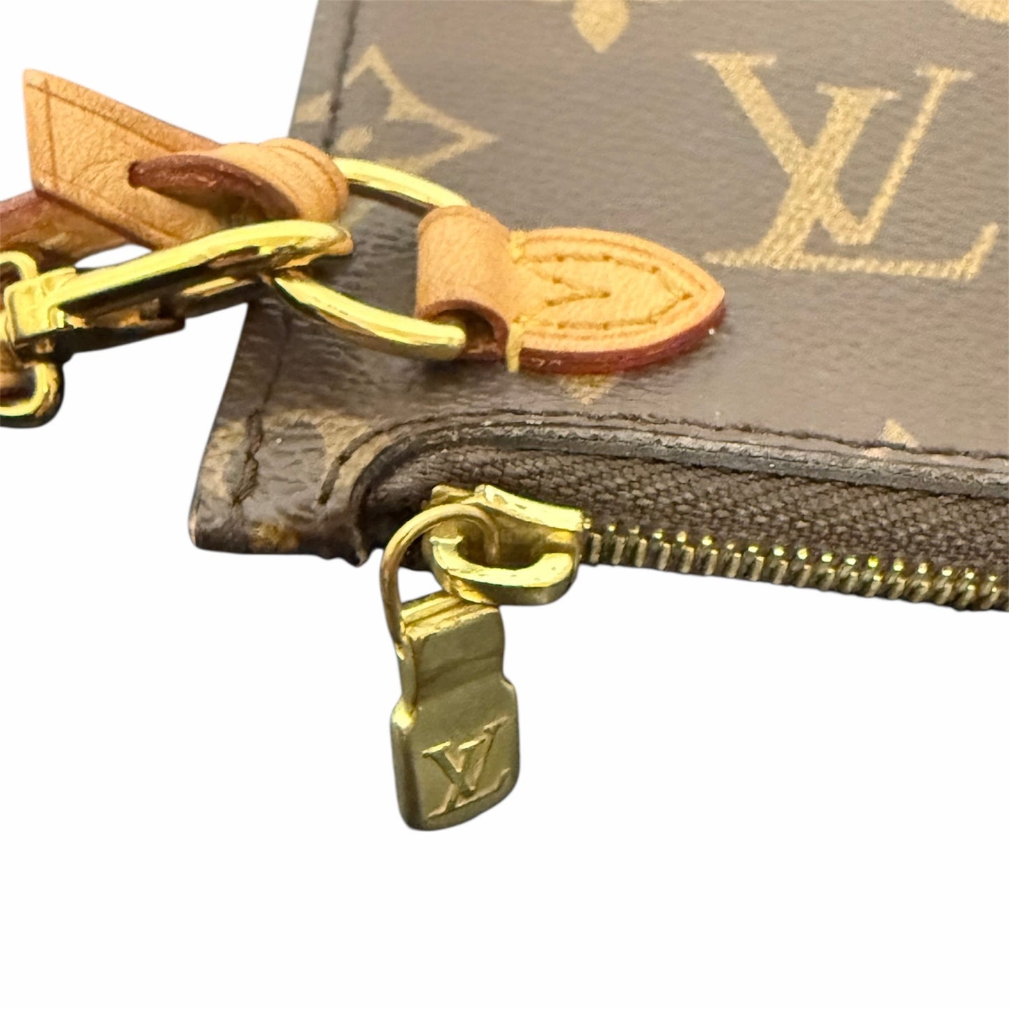 **SOLD** Louis Vuitton Neverfull Pochette Monogram Canvas