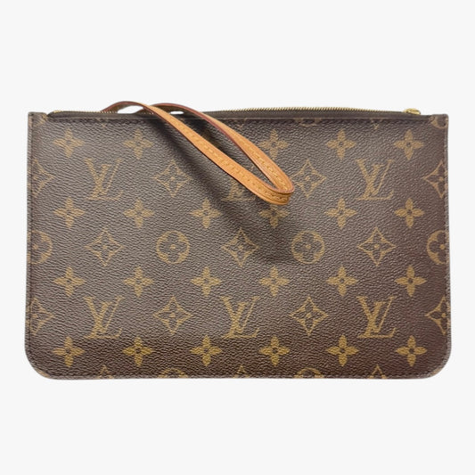 **SOLD** Louis Vuitton Neverfull Pochette Monogram Canvas