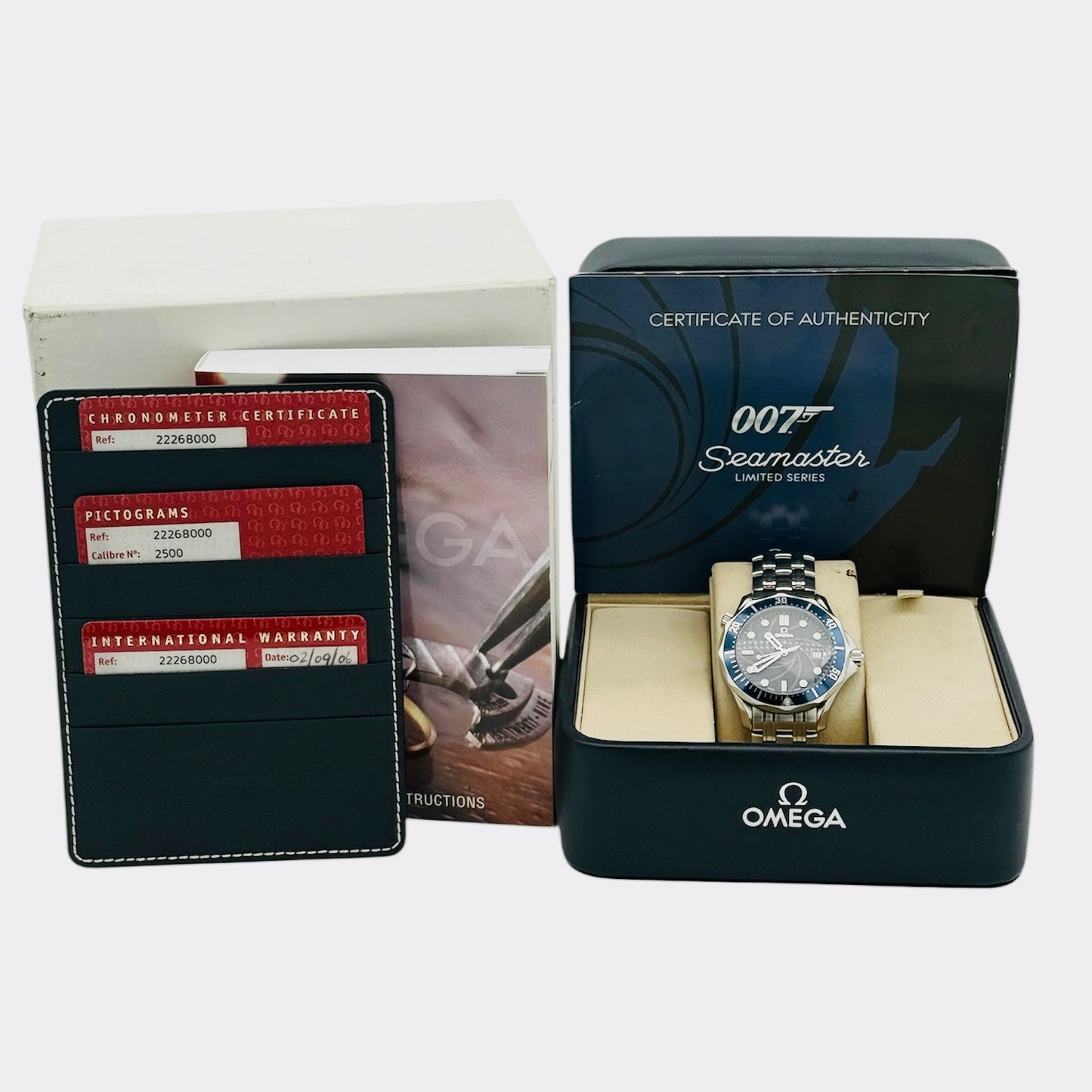 **SOLD** Omega Seamaster James Bond Casino Royale Limited Edition 2226.80.00