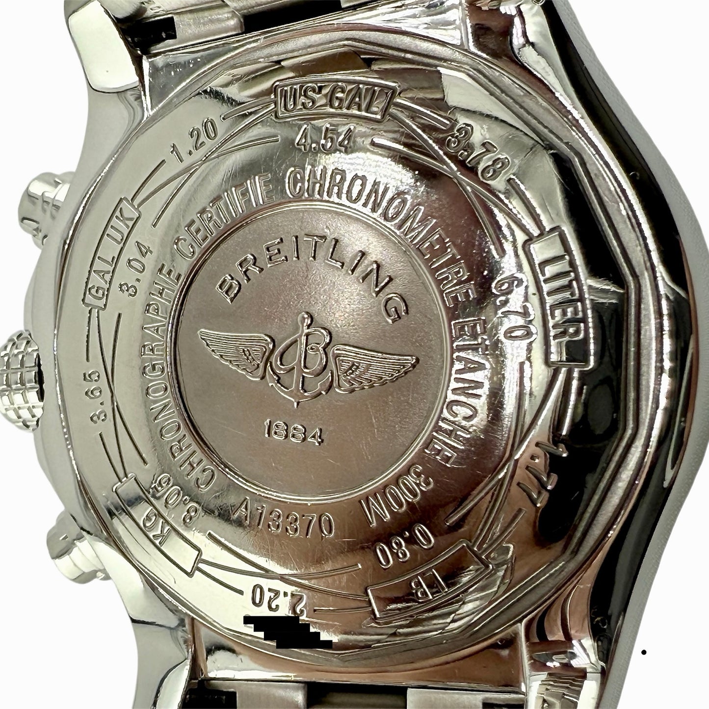 Breitling Super Avenger / A13370 Custom Diamond Bezel