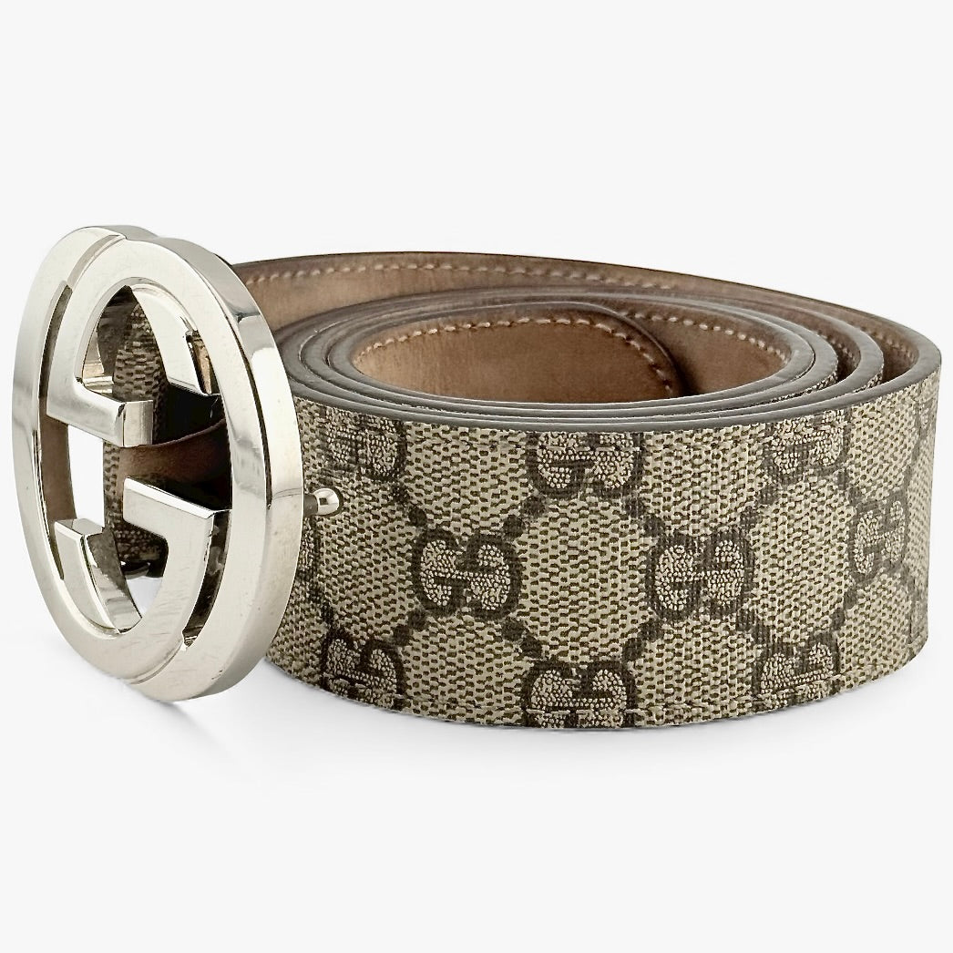 Gucci GG Supreme canvas belt
