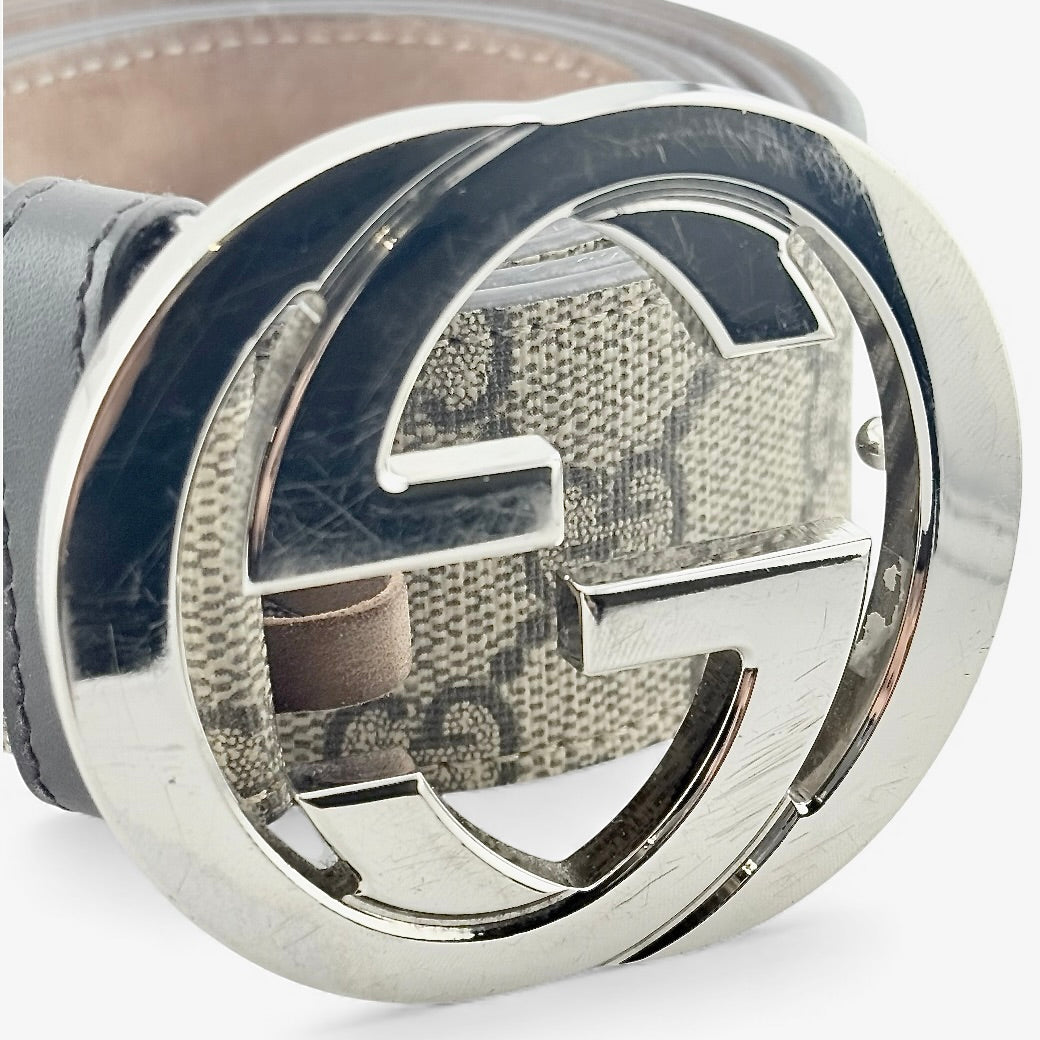 Gucci GG Supreme canvas belt