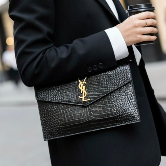 Saint Laurent Uptown clutch bag