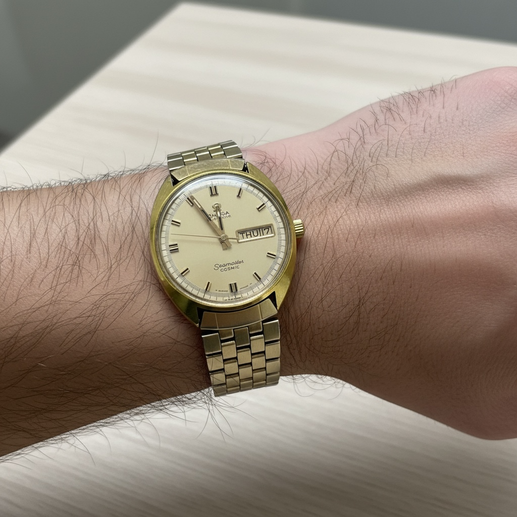 Omega Seamaster cosmic day date