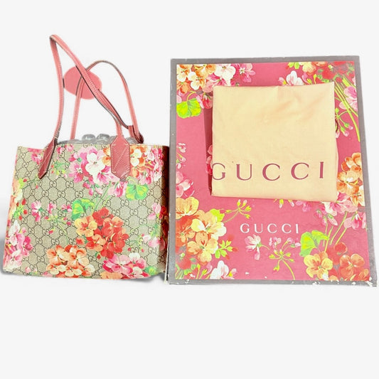 Gucci GG Blooms Reversible Tote