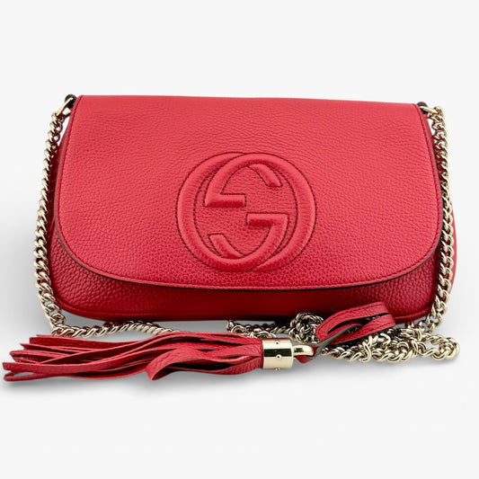 Gucci Soho Flap Chain Bag