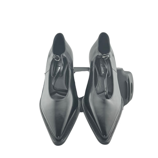 Miu Miu Brushed Leather Pumps 35
