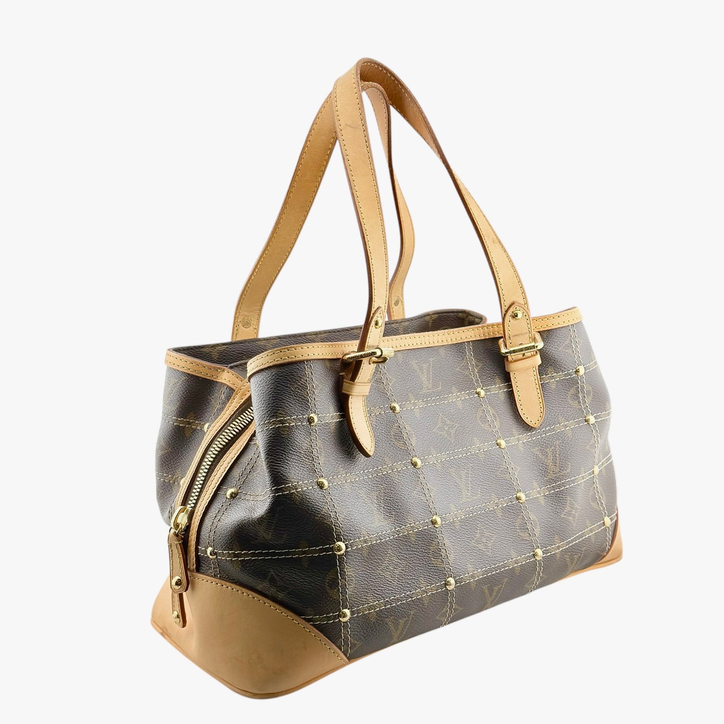 Louis Vuitton Monogram Riveting Bag , M40140