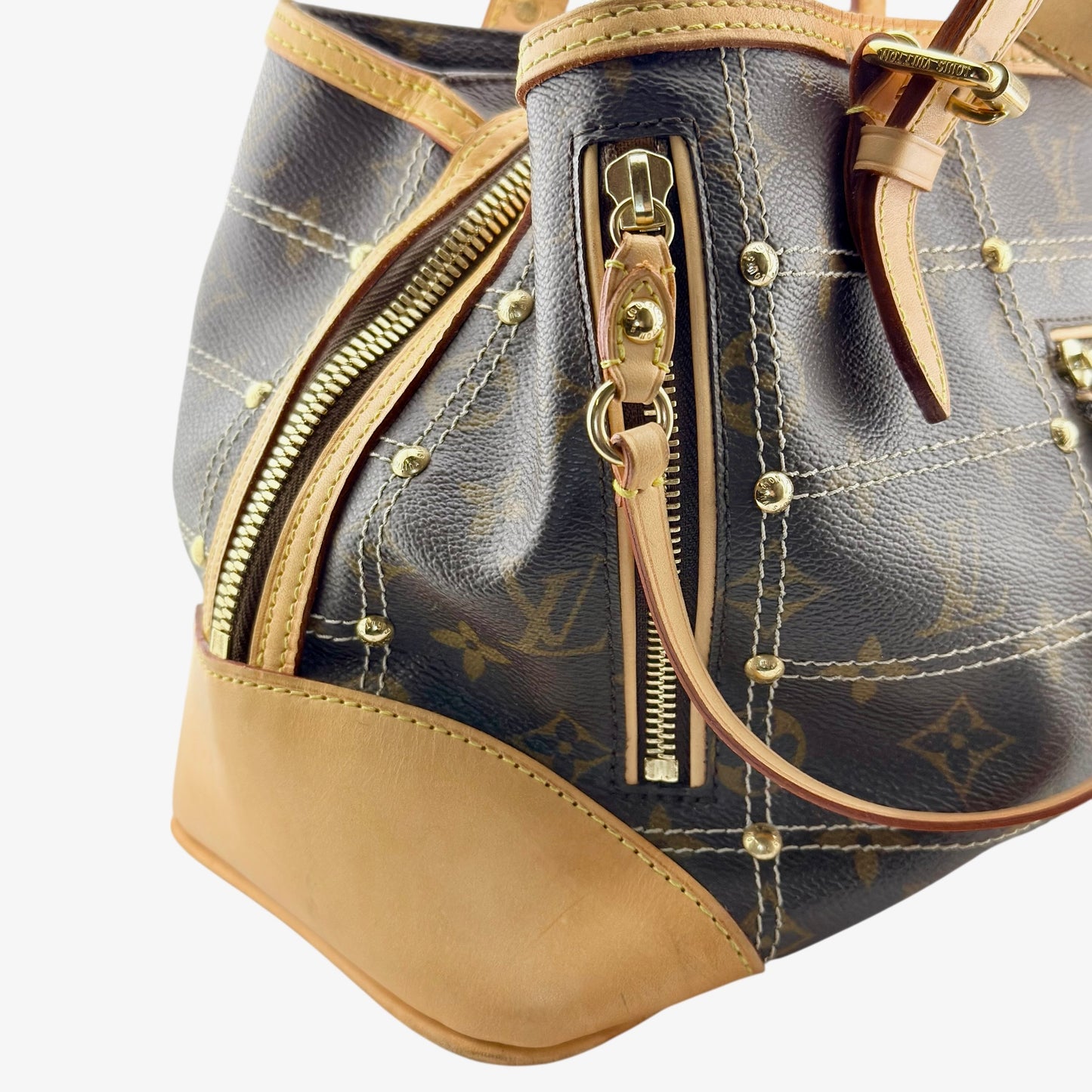 Louis Vuitton Monogram Riveting Bag , M40140