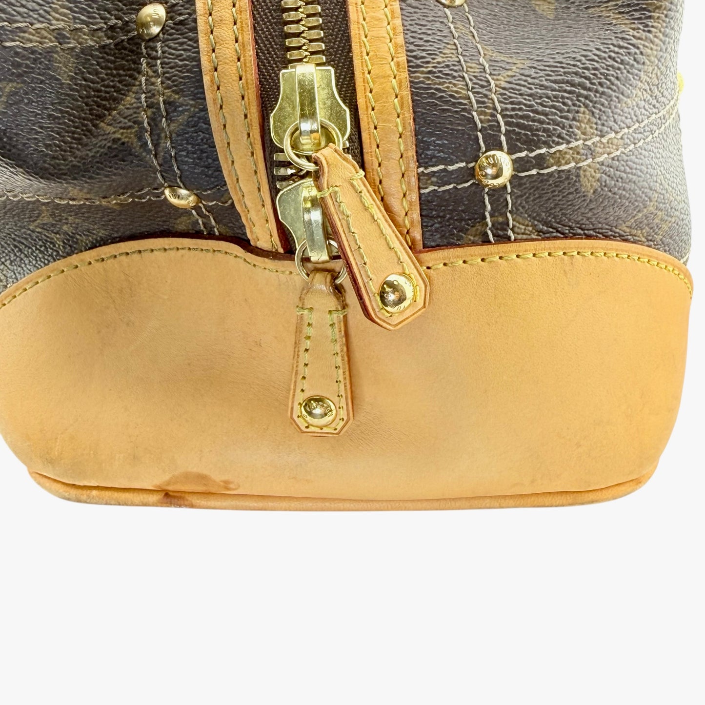 Louis Vuitton Monogram Riveting Bag , M40140