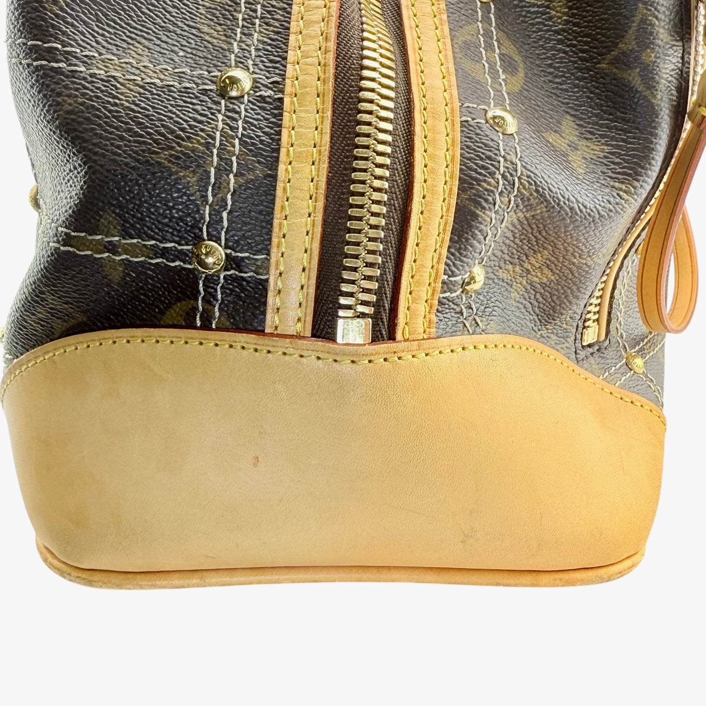 Louis Vuitton Monogram Riveting Bag , M40140