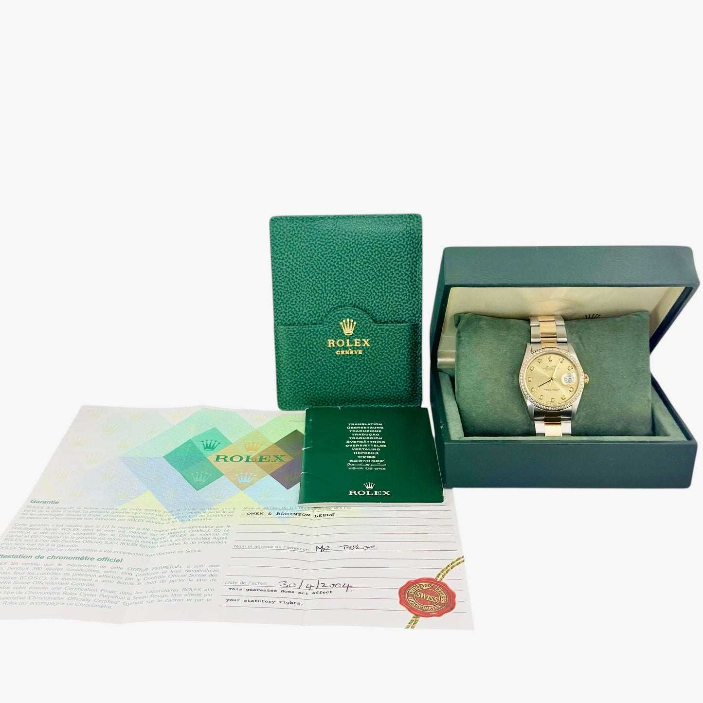 Rolex Datejust 36 Ref 16203