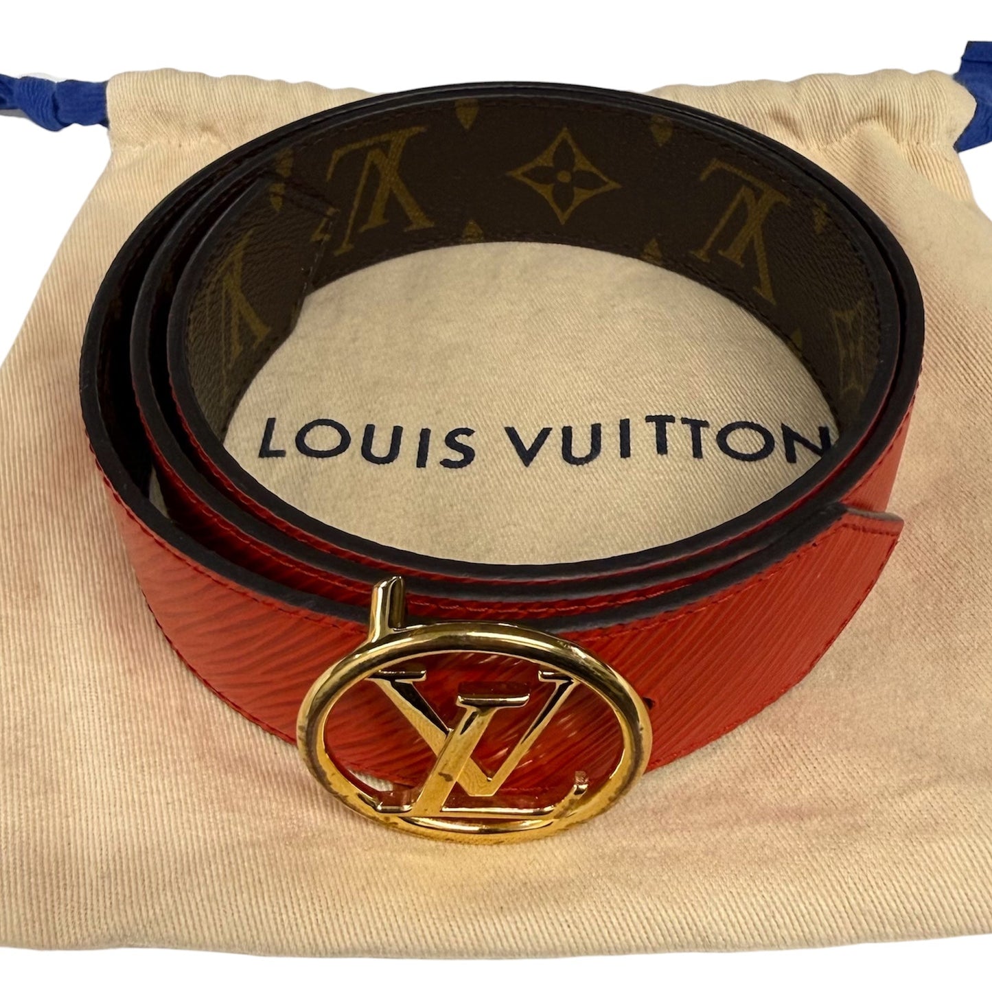 Louis Vuitton M9936 Epi Leather Reversible Belt