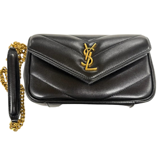 Saint Laurent Loulou Mini Quilted Leather Shoulder Bag