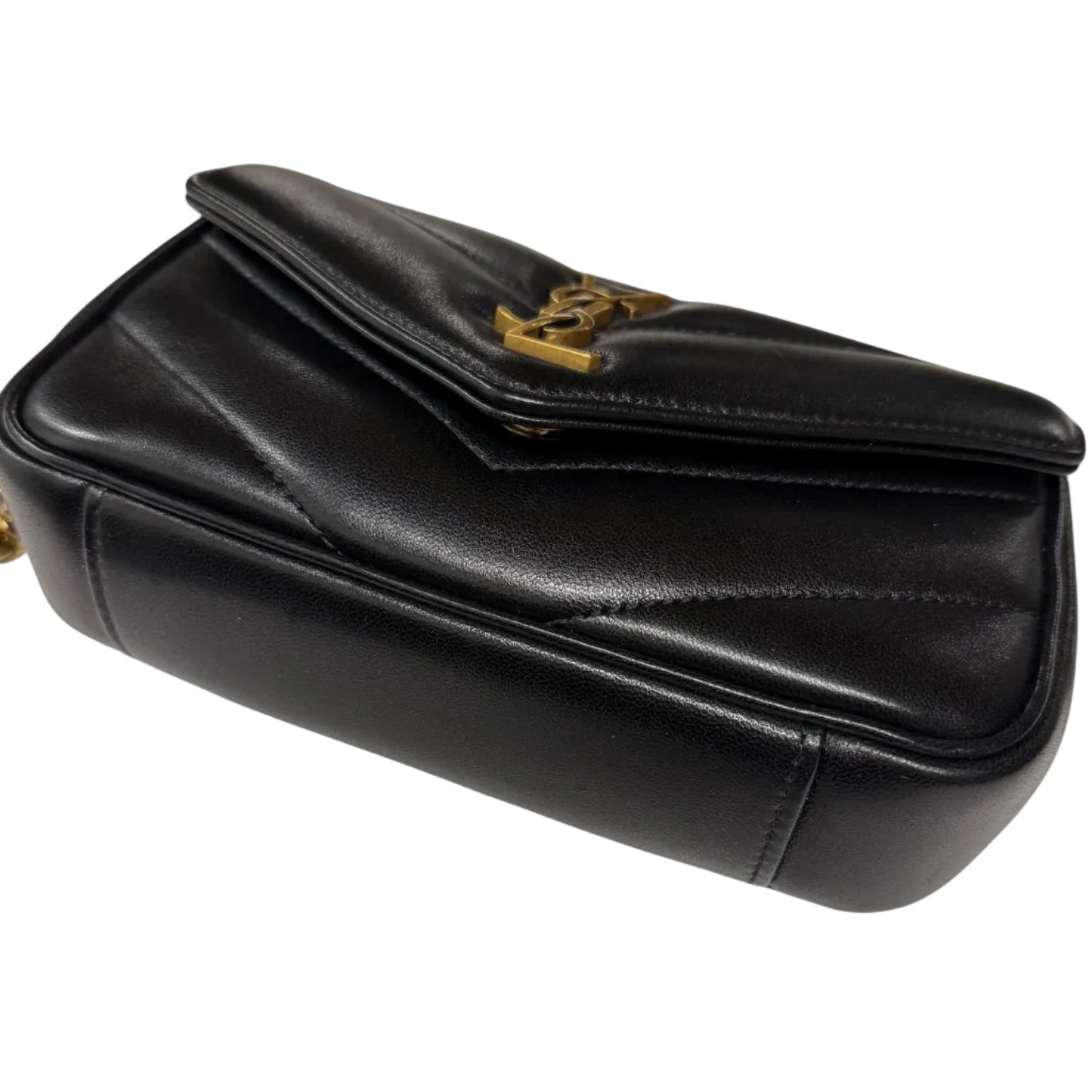 Saint Laurent Loulou Mini Quilted Leather Shoulder Bag