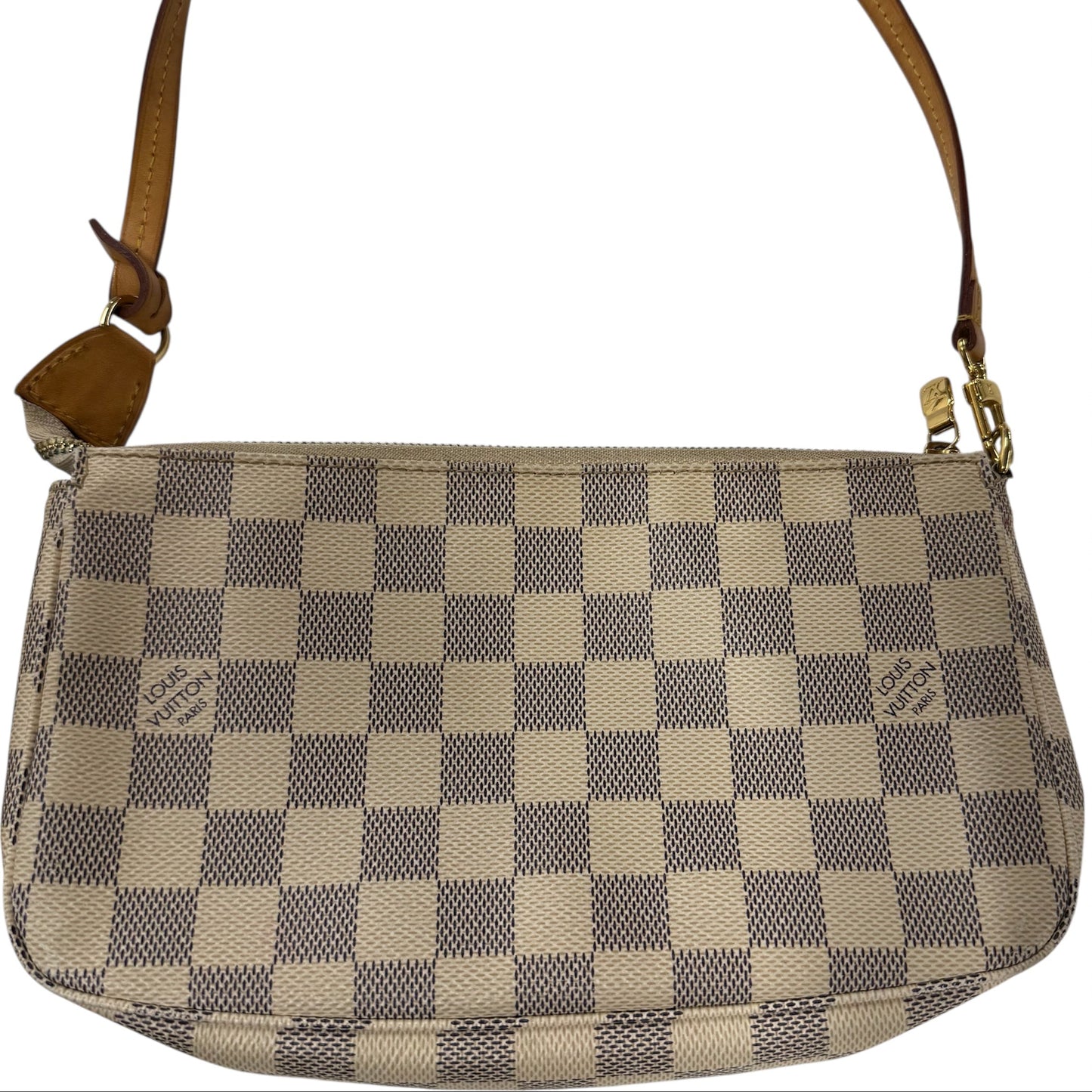 Louis Vuitton Pochette Accessoires in Damier Azur Canvas