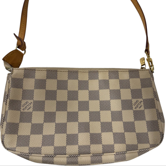 Louis Vuitton Pochette Accessoires in Damier Azur Canvas