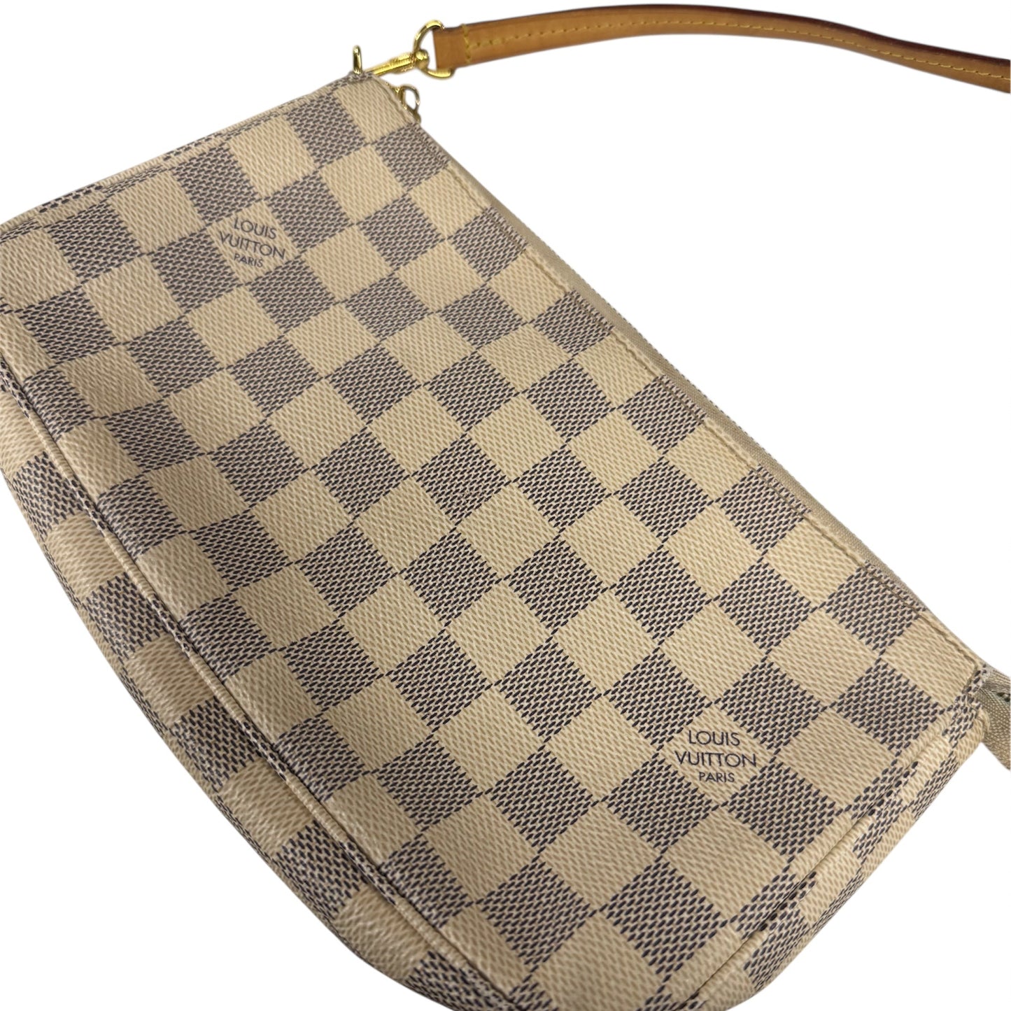 Louis Vuitton Pochette Accessoires in Damier Azur Canvas