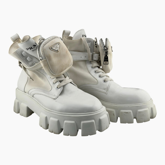 Prada Monolith ankle boots