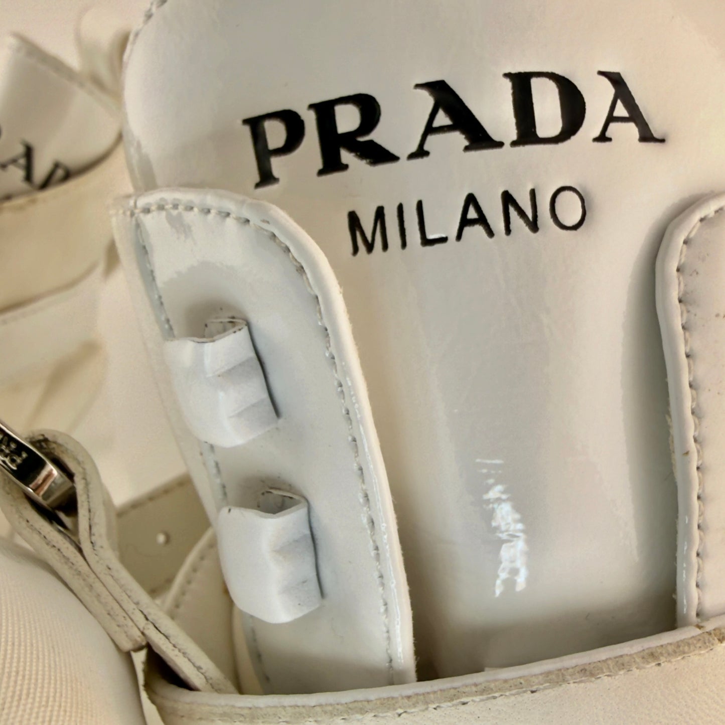 Prada Monolith ankle boots