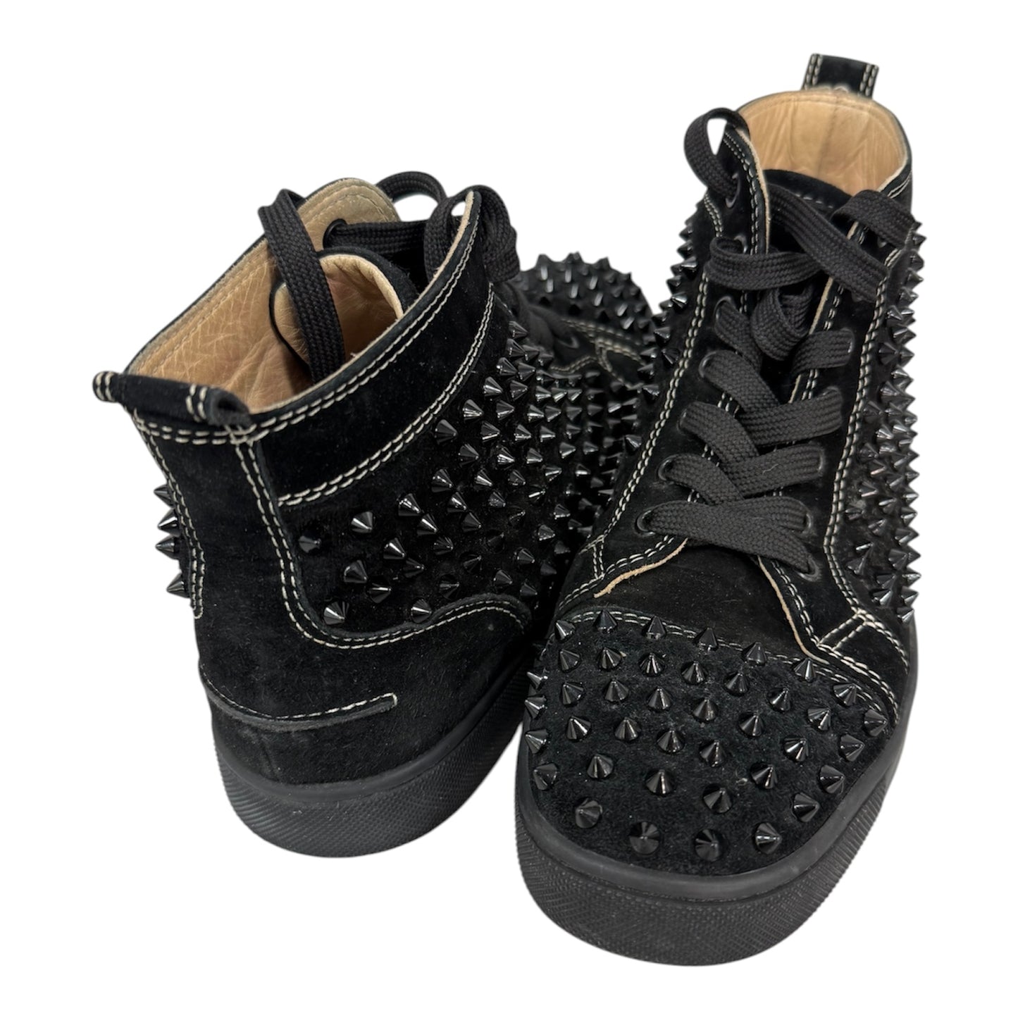Christian Louboutin Spike High Top Sneakers