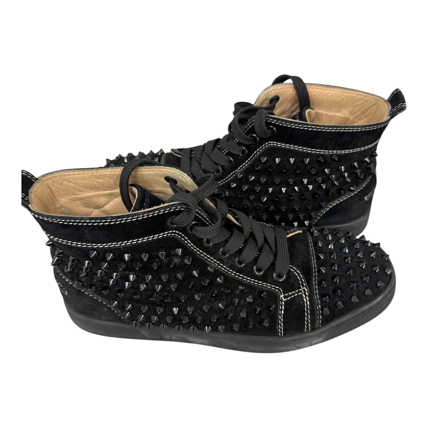 Christian Louboutin Spike High Top Sneakers