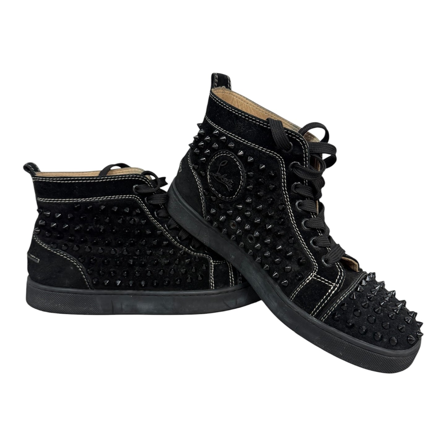 Christian Louboutin Spike High Top Sneakers
