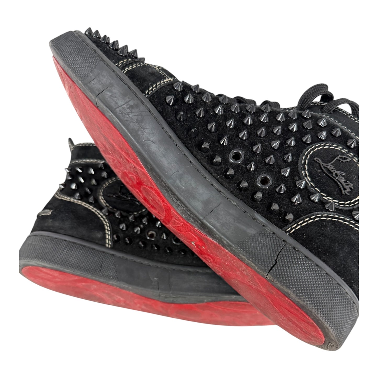 Christian Louboutin Spike High Top Sneakers