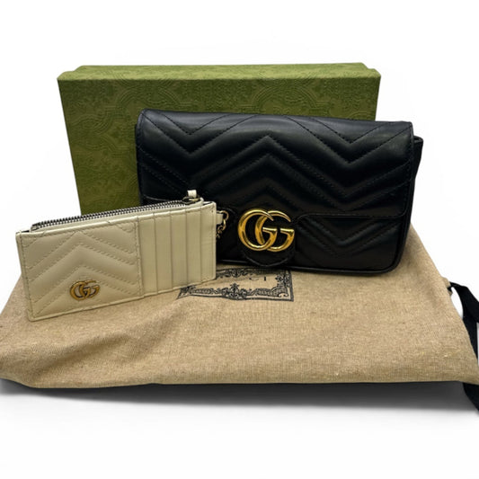 GucciGG Marmont 2.0 matelassé leather shoulder bag