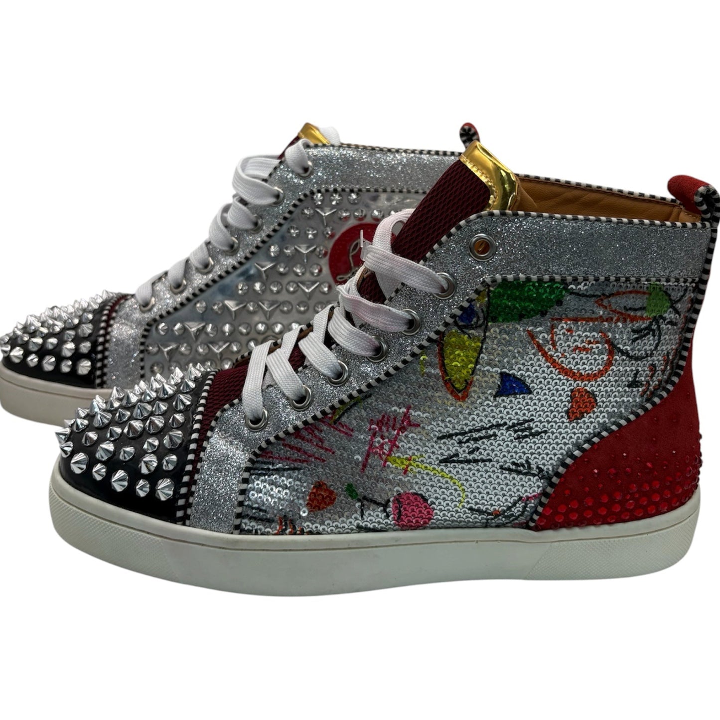Christian Louboutin No Limit F18 High 'Version Silver'
