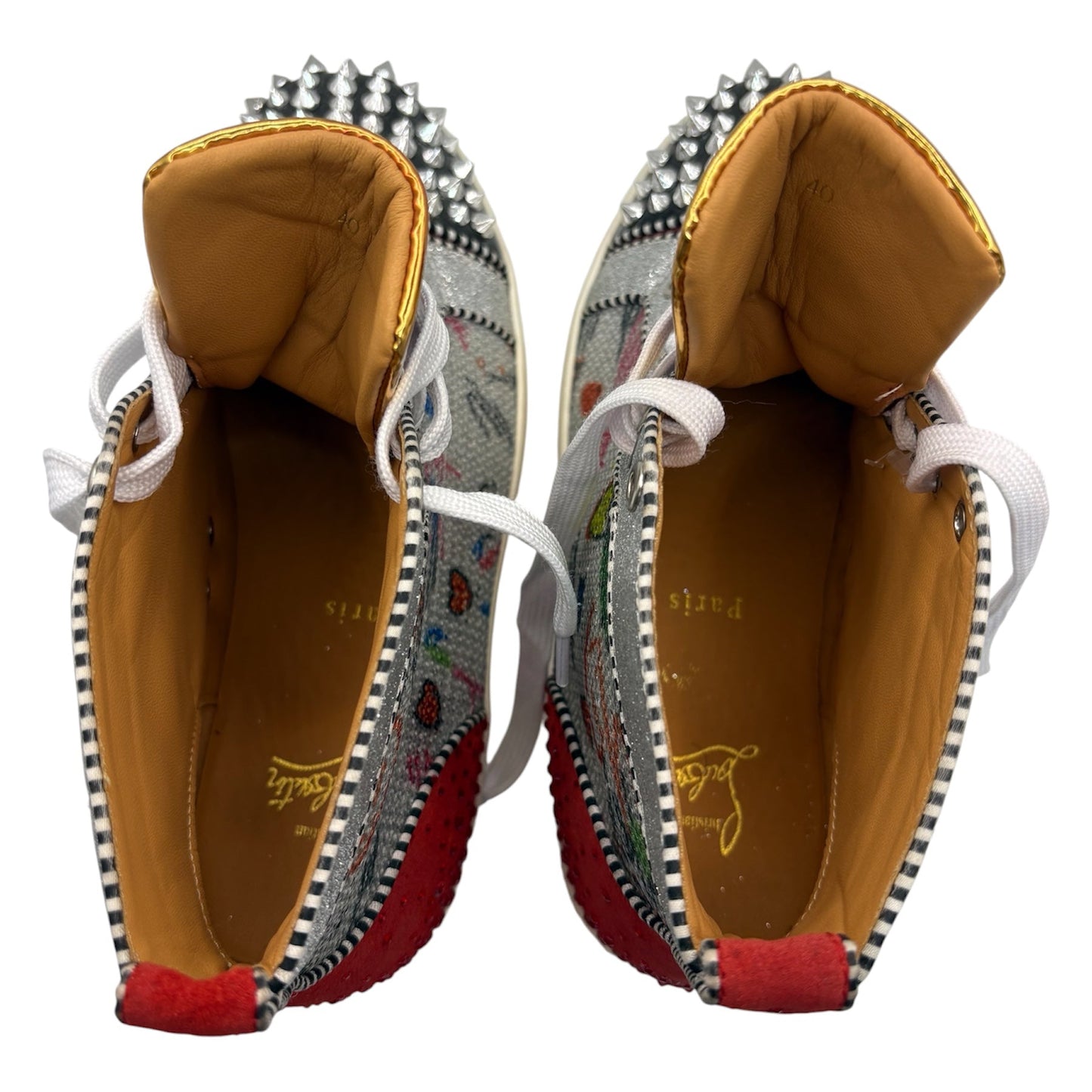 Christian Louboutin No Limit F18 High 'Version Silver'