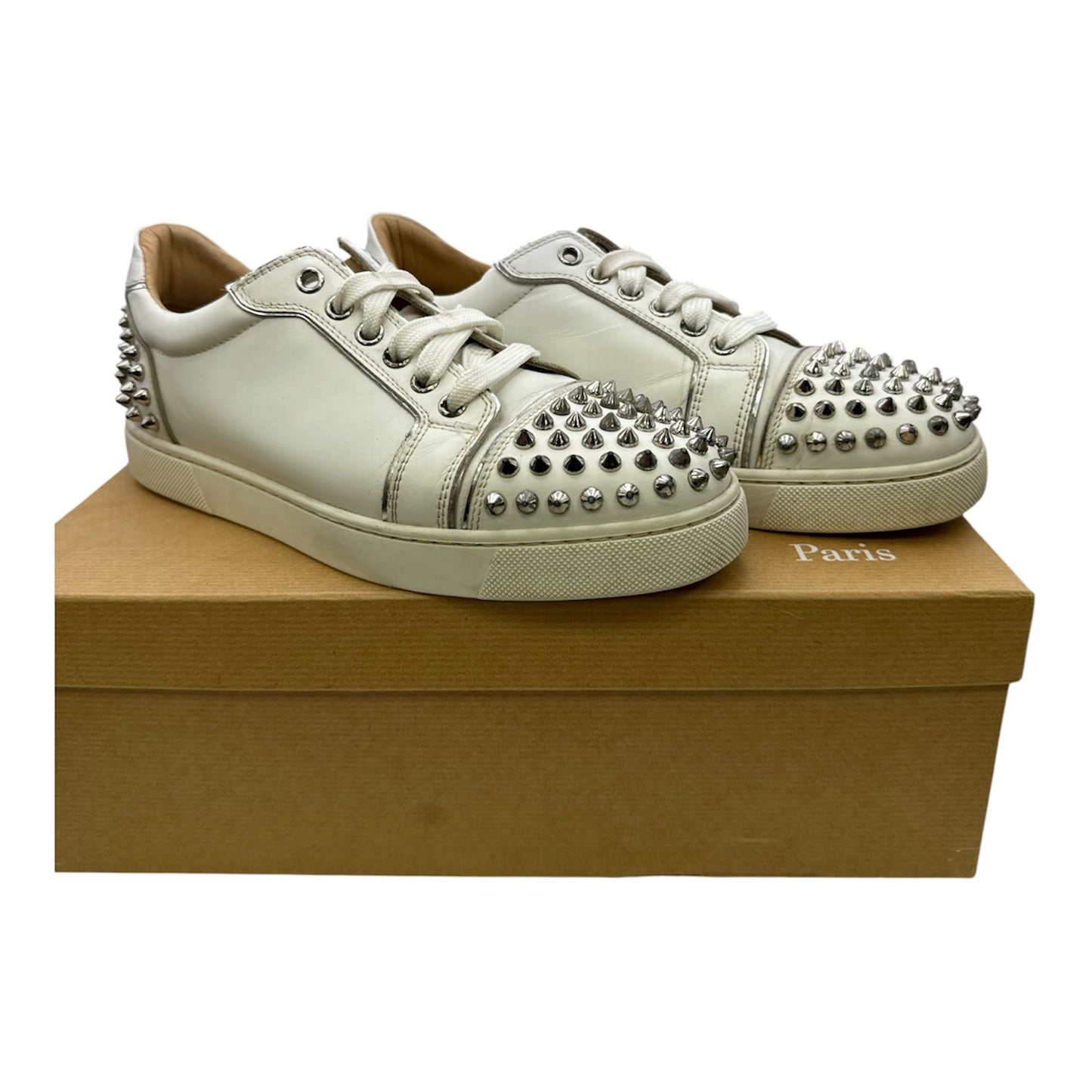 Christian Louboutin Viera 2 Flat Calf/ Specchio