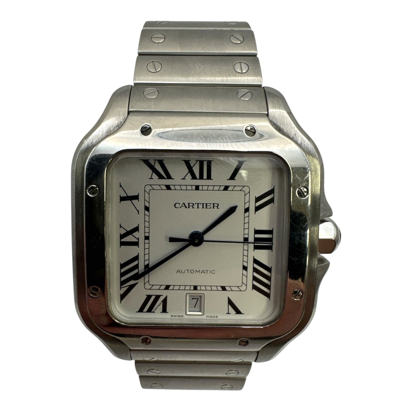 Cartier Santos Large SS Auto / Reference WSSA0018