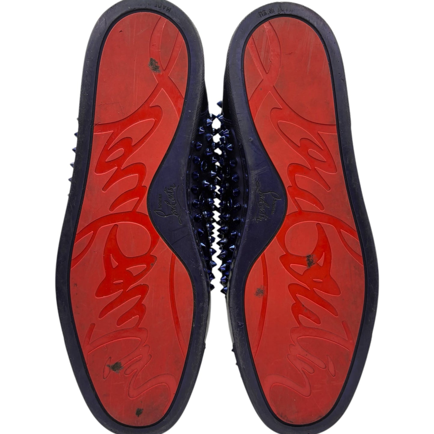Christian Louboutin Purple Spikes