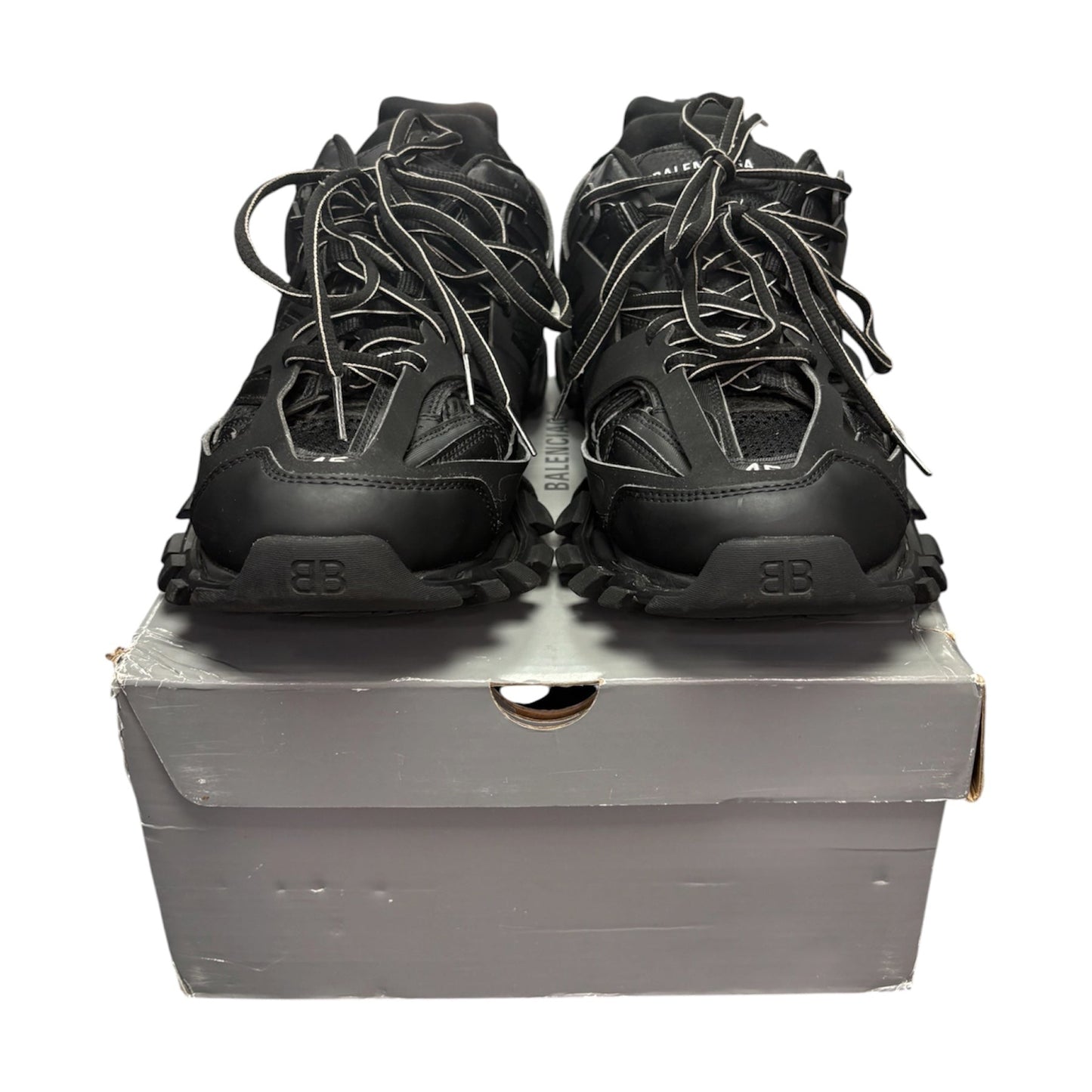 Balenciaga rack Triple Black Trainers