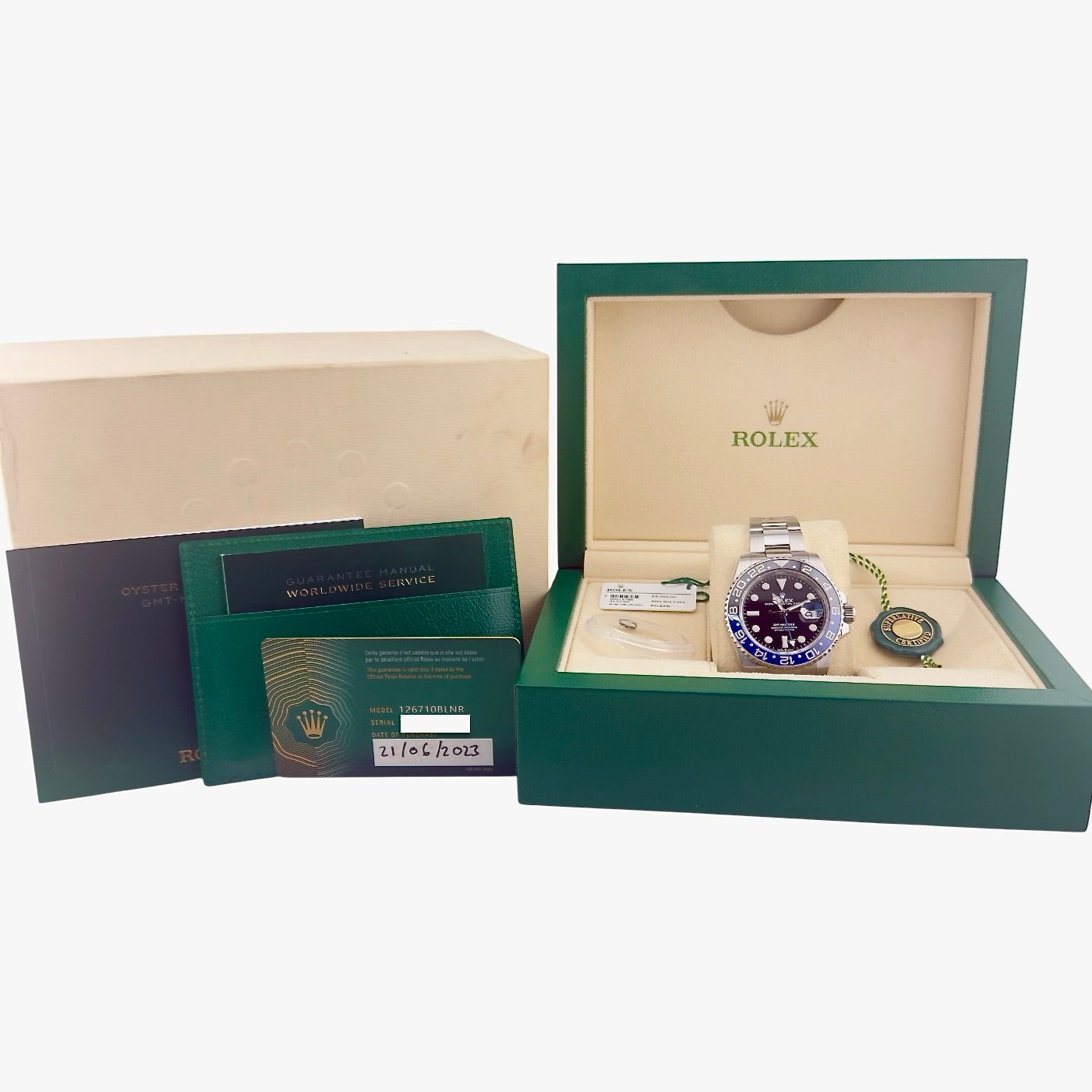 Rolex GMT Master II / Reference 126710BLNR